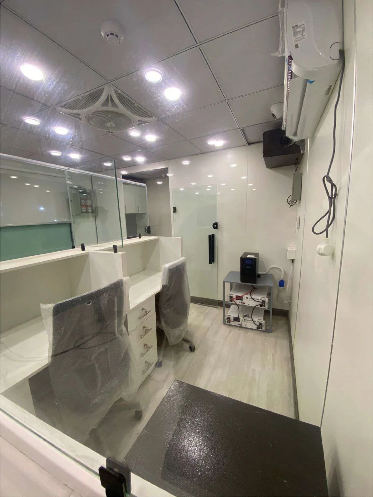 Interior fit-out of a specialized facility